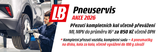 Pneuservis AKCE 2025 Pneuservis podzim 2024
